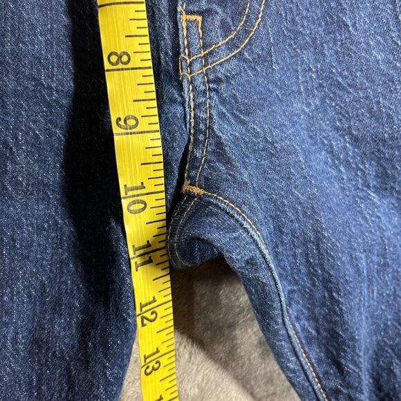 Levis Premium Lot 512 Big E Jeans Men's 32x30 Blue Denim Slim (Actual 30x28) - Picture 9 of 15